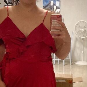 SHEIN Deep Red Garment